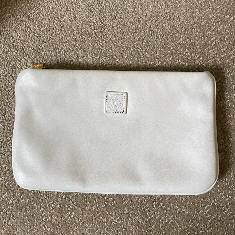 Anne Klein White Clutch